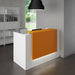 Z2 Small Straight Reception Desk Reception Desk Quadrifoglio 